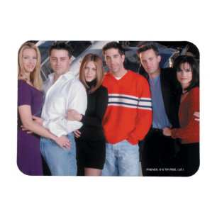 FRIENDS™   Couples in Street Clothes Magnet