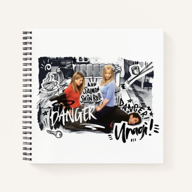 FRIENDS™ | Danger! Unagi! Notebook (Front)