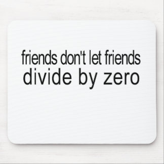 friends_divide by zero mouse pad