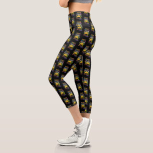 Friends Don’t Let Friends Go Taco Less Capri Leggings