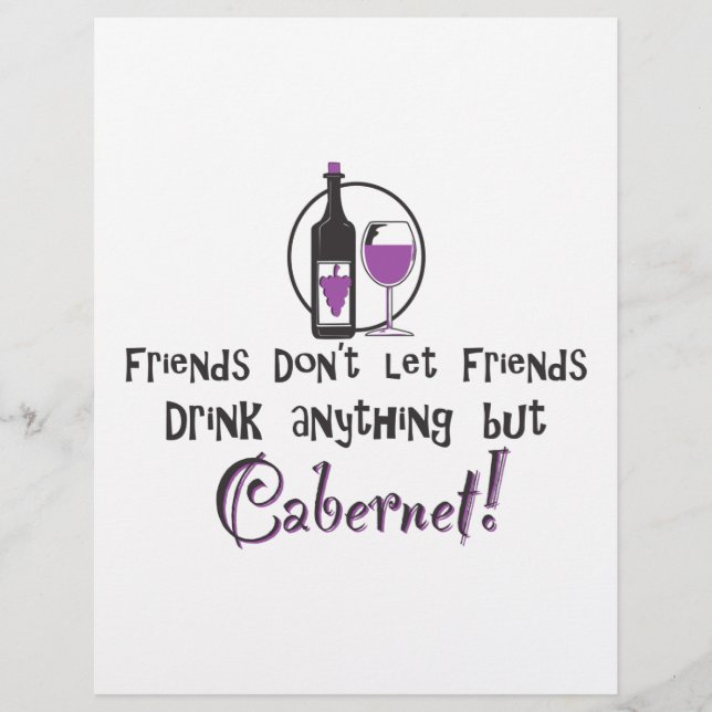 Friends Don't Let Friends/Cabernet Flyer (Front)