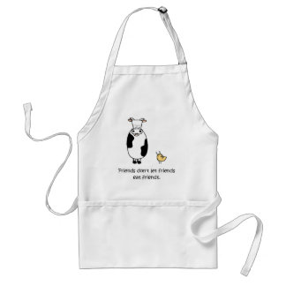 Friends Don't Let Friends Eat Friends Standard Apron