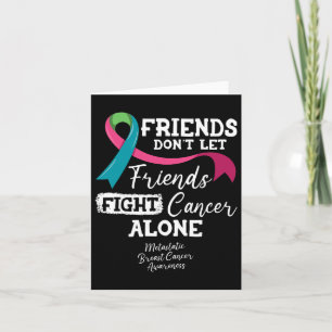 Friends Don't Let Friends Fight Breast Cancer Alon Card