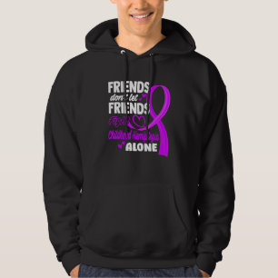 Friends Dont Let Friends Fight Childhood Hemiplegi Hoodie
