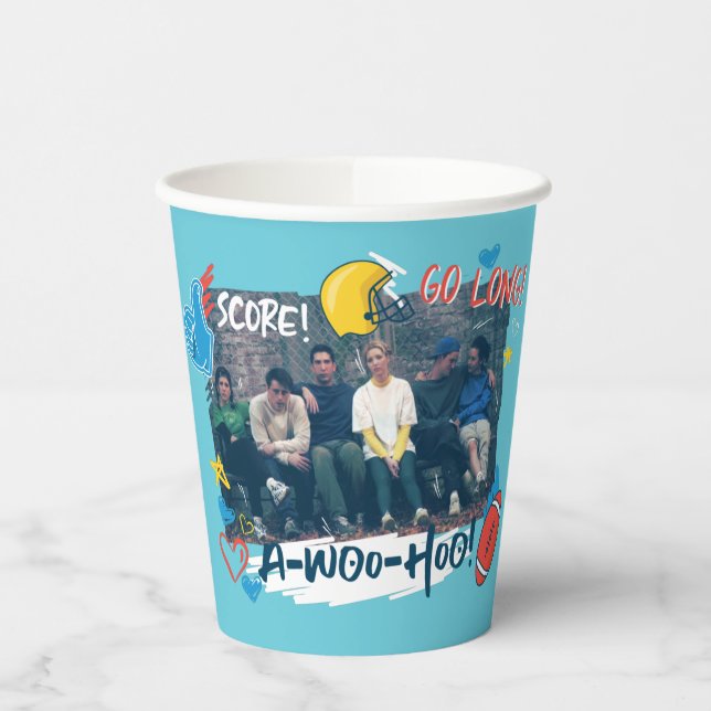 FRIENDS™ | Football Game Paper Cups (Left)