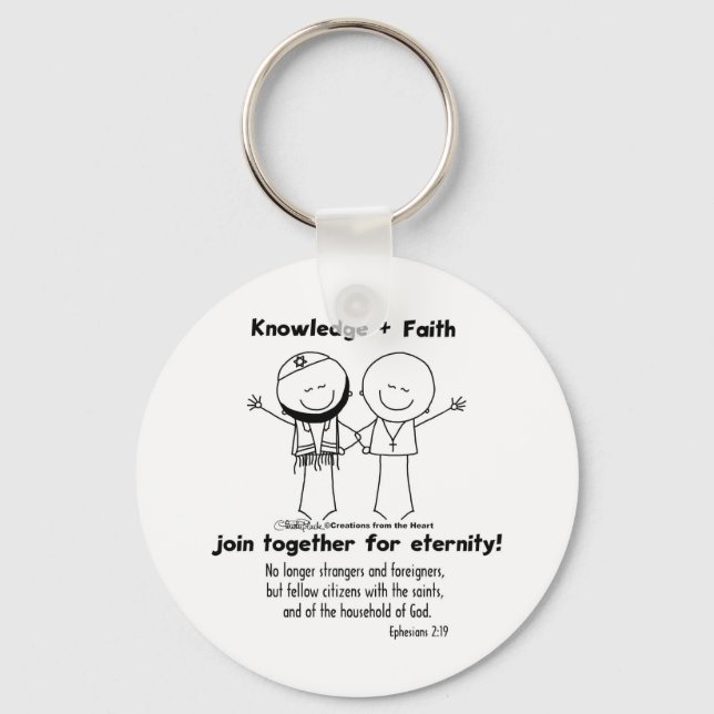 Friends for Eternity Key Ring (Front)