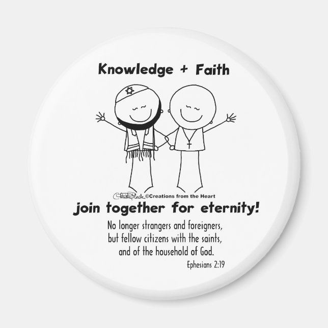 Friends for Eternity Magnet (Front)