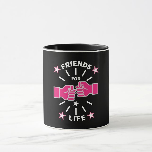Friends For Life Mug (Center)