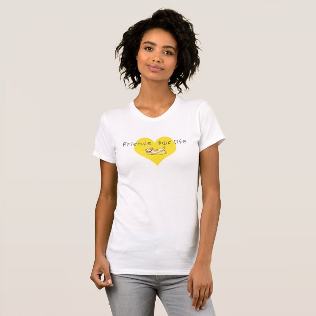 Friends for life T-Shirt (Front Full)