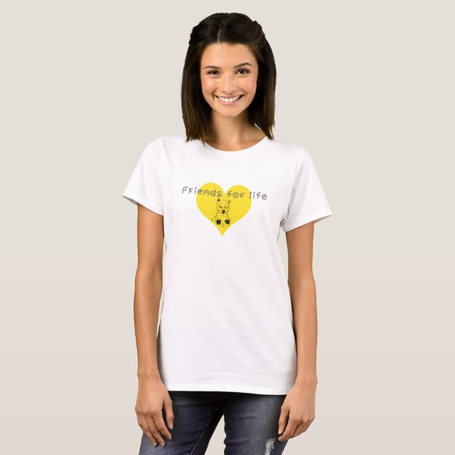 Friends for life T-Shirt (Front Full)