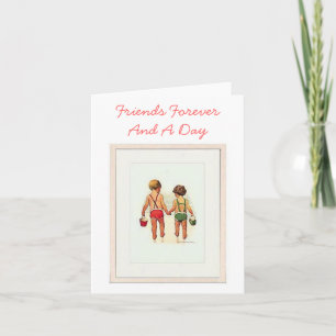 Friends Forever and A Day Note Card