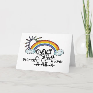 friends forever card