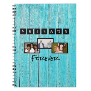 Friends Forever   Friendship day Photo Collage Notebook