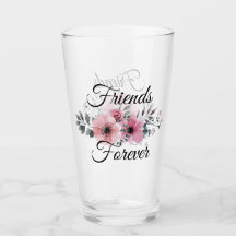 Friends Forever Glass Cup