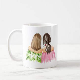 Friends Forever Mug Light Brunette Dark Brunette
