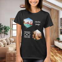Friends forever photo names black