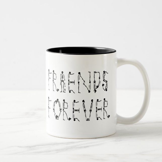 Friends Forever Two-Tone Coffee Mug (Right)