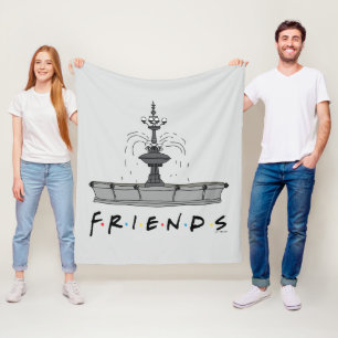 FRIENDS™ Fountain Fleece Blanket