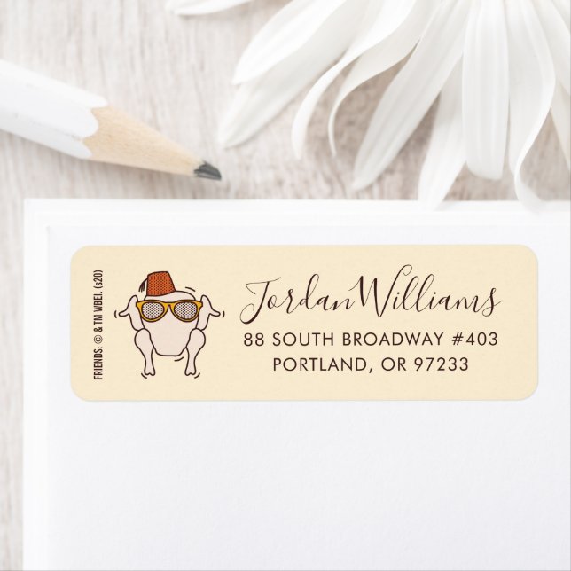 FRIENDS™ | Friendsgiving Return Address Label (Insitu)
