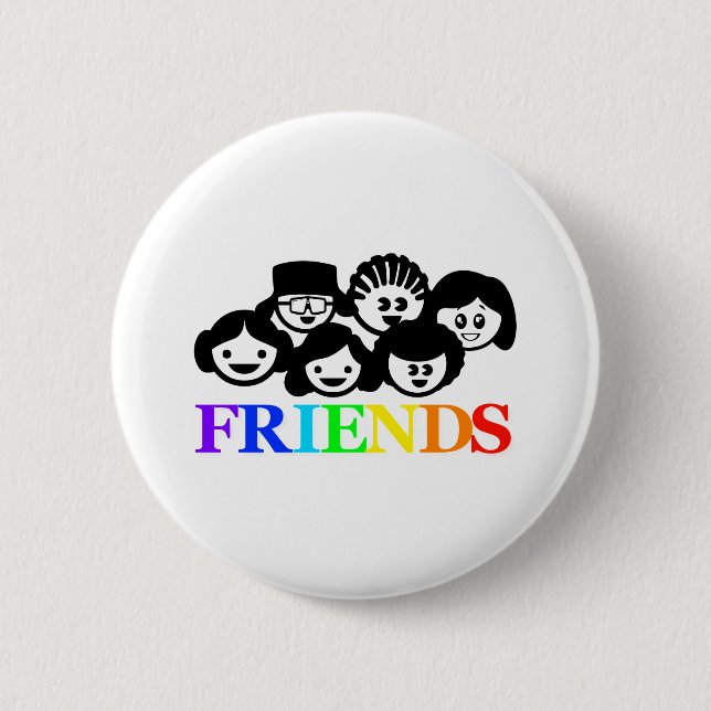 ''Friends'' Friendship Badge (Front)