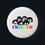 ''Friends'' Friendship Badge<br><div class="desc">" A real friend is one who walks in when the rest of the world walks out" _Walter Winchell. I am blessed with true friends in life and always feel grateful for that. Their true friendships inspired me to design this for those who love their friends and think life is...</div>