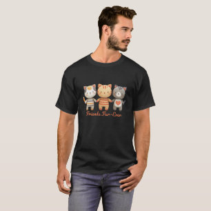 Friends Fur-Ever Cute Cats T-Shirt