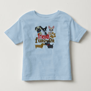 Friends Furever Dogs Puppies Toddler T-Shirt