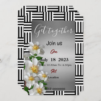 Friends get together invitation