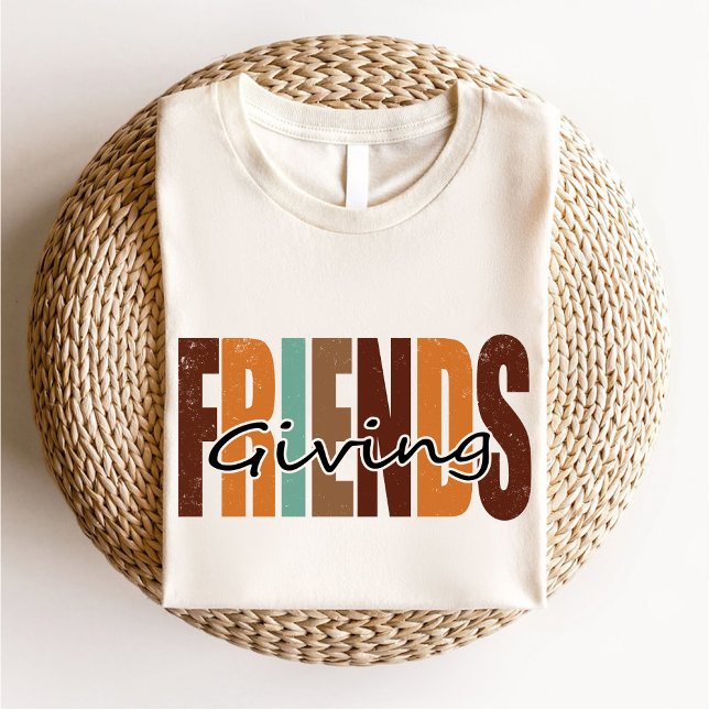 Friends Giving Autumn Thanksgiving / Best Friend T-Shirt (Friends Giving Autumn Thanksgiving / Best Friend T-Shirt)
