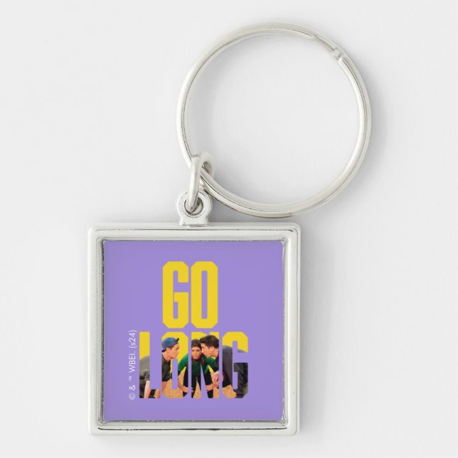 FRIENDS™ | Go Long Quote Key Ring (Front)
