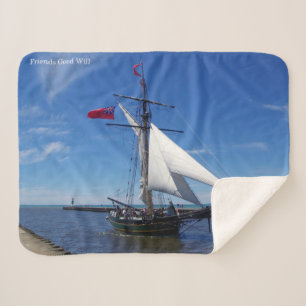 Friends Good sherpa blanket