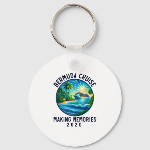 Friends Group Bermuda Cruise 2026 Matching Family Key Ring