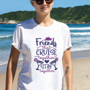 Friends Group Cruise Trip Vacation T-Shirt