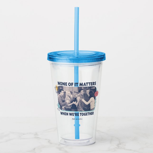 FRIENDS™ | Group Hug Acrylic Tumbler (Front)