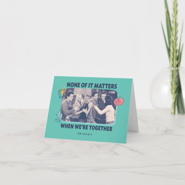 FRIENDS™ | Group Hug Note Card (Front)