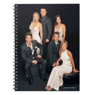 FRIENDS™ Group in Black and White Formal Wear Notebook