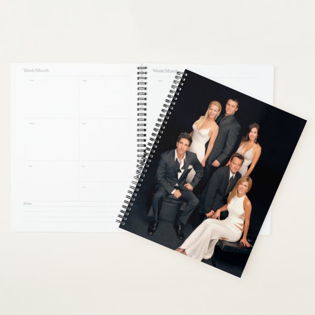 FRIENDS™ | Group in Black and White Formal Wear Planner (Display)