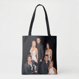 FRIENDS™   Group in Black and White Formal Wear Tote Bag