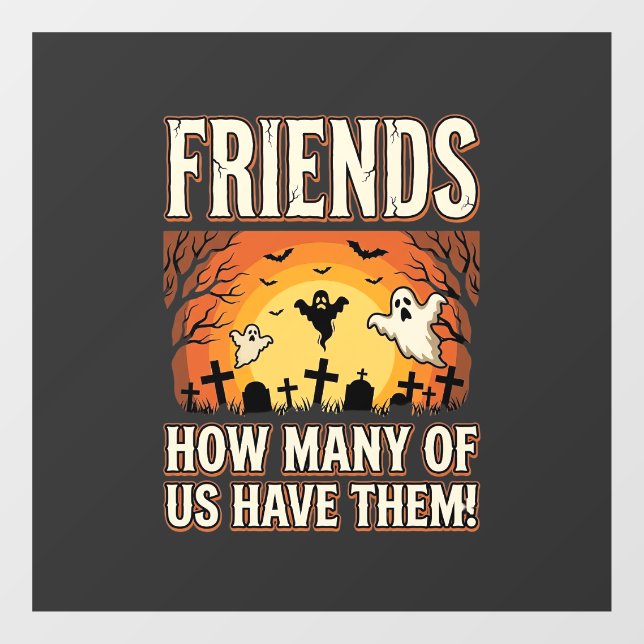 Friends Halloween Ghost Graveyard Design_1 (Sheet)