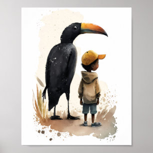 Friends Hanging Poster