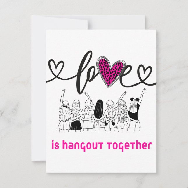 FRIENDS  HOLIDAY CARD (Front)
