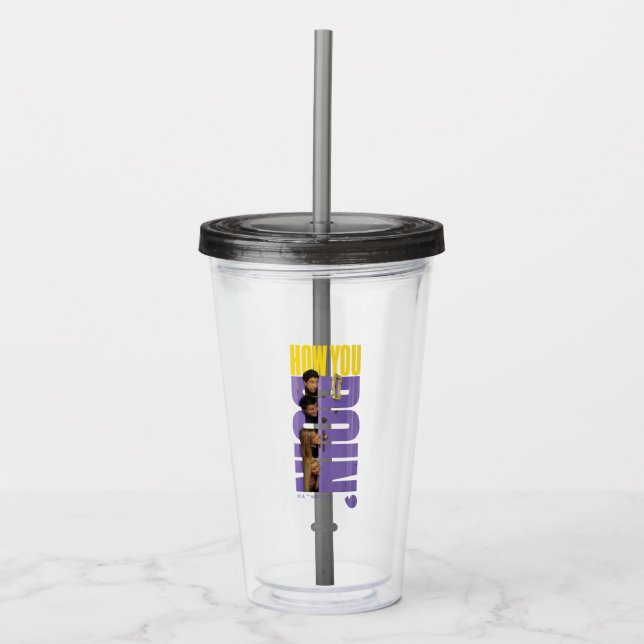 FRIENDS™ | How You Doin' Acrylic Tumbler (Front)