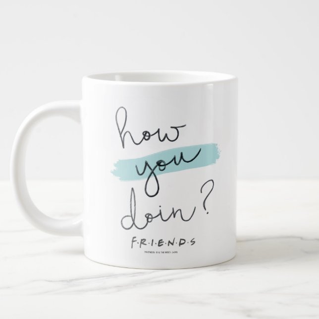 FRIENDS™ | How You Doin? Large Coffee Mug (Left)