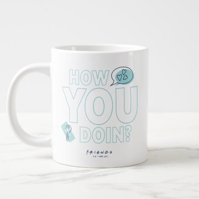 FRIENDS™ | How You Doin? Large Coffee Mug (Left)