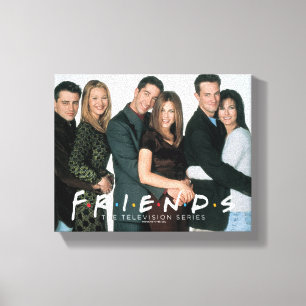 FRIENDS™ Hugging Couples Canvas Print