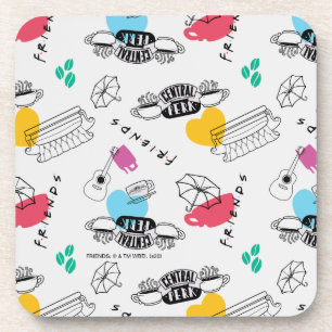 FRIENDS™   Icon Pattern Coaster