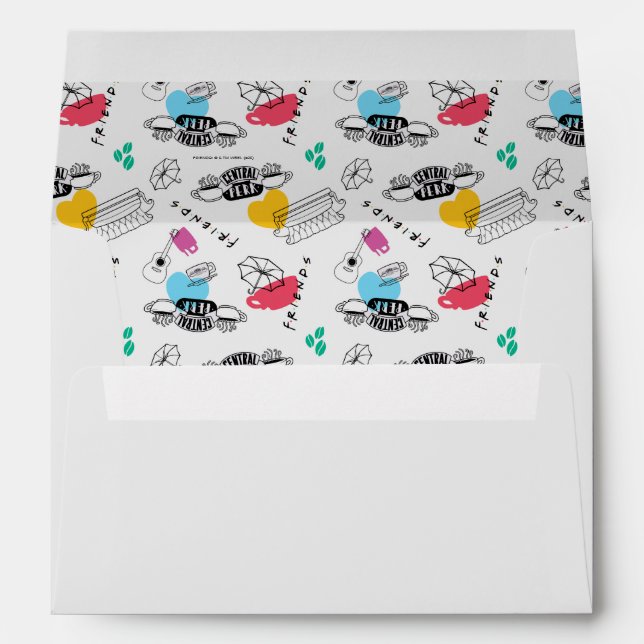 FRIENDS™ | Icon Pattern Envelope (Back (Bottom))