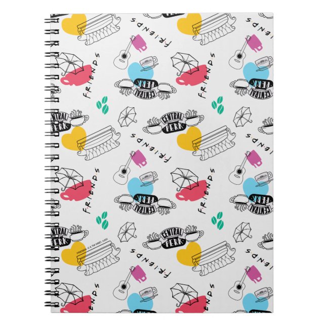 FRIENDS™ | Icon Pattern Notebook (Front)