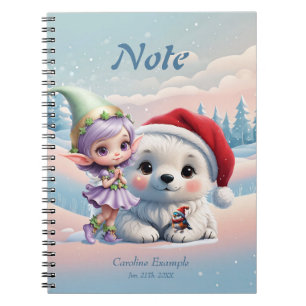 Friends in a fantasy world. notebook