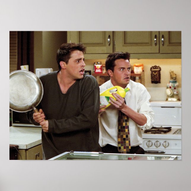 FRIENDS™ | Joey & Chandler Scared Poster (Front)